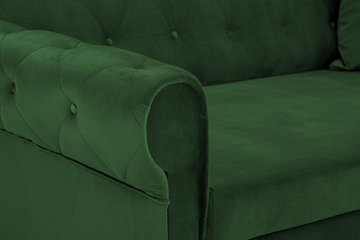 Rosalind SofaBed - Colours Plush Blue, Plush Grey or Plush Green - Available in 3 & 2 Seater