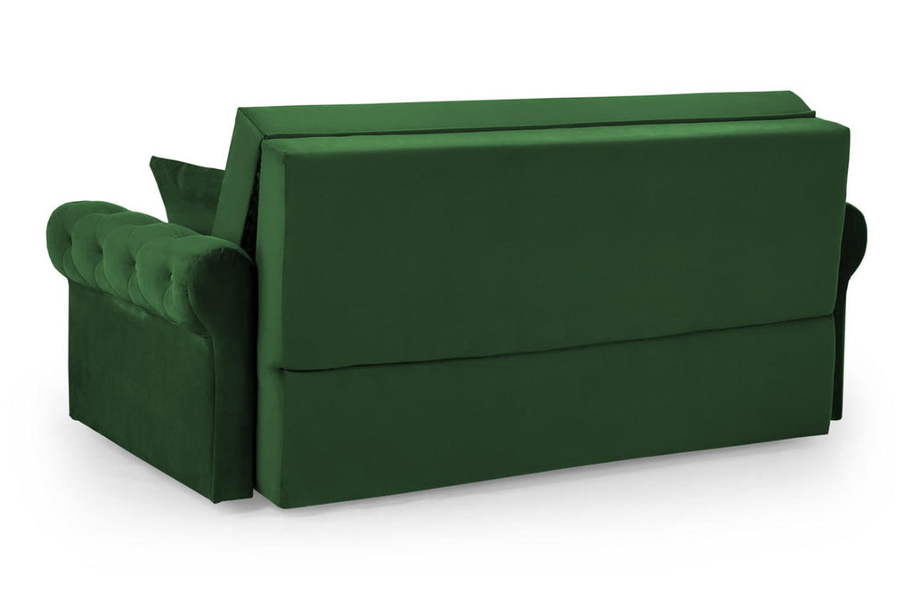 Rosalind SofaBed - Colours Plush Blue, Plush Grey or Plush Green - Available in 3 & 2 Seater