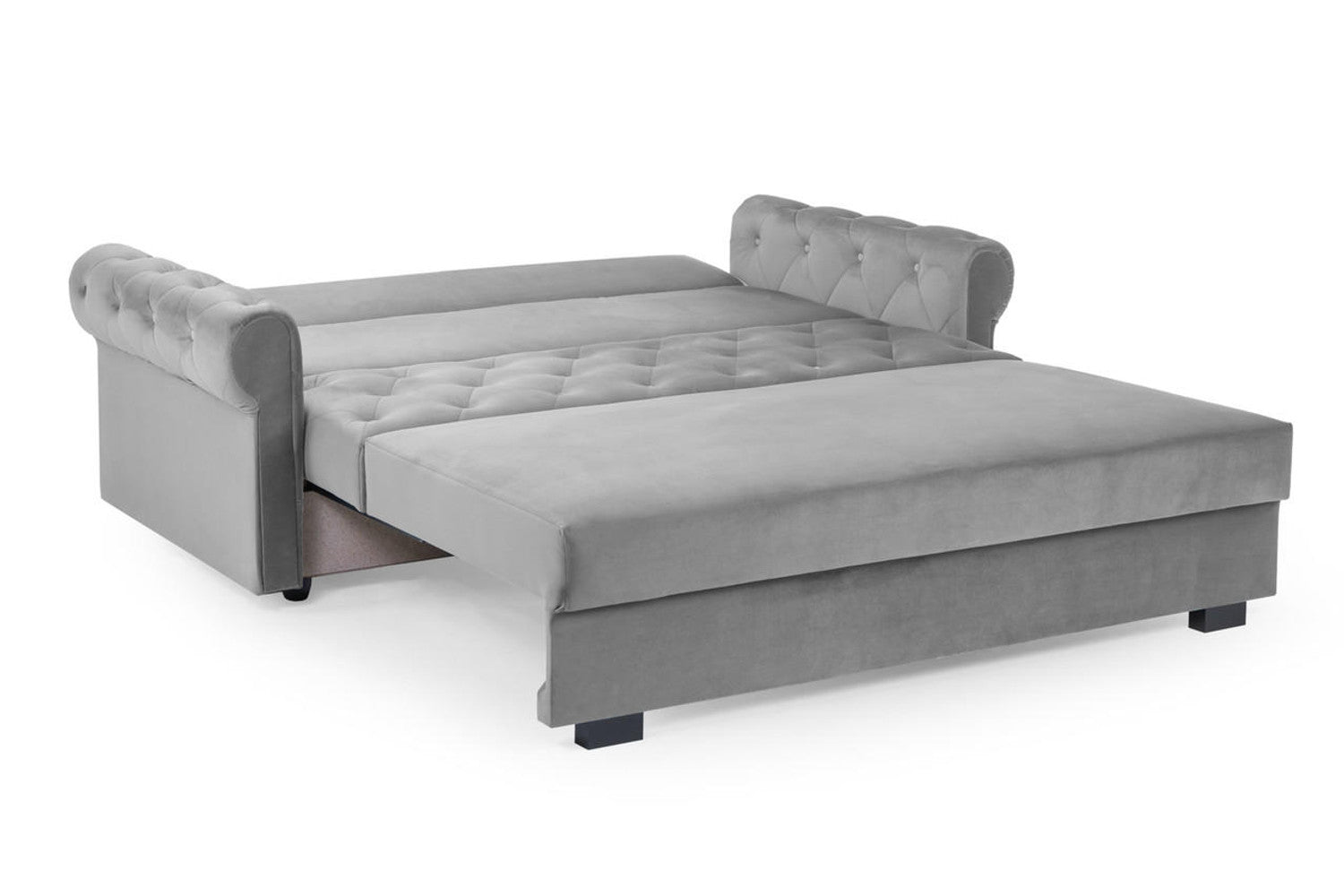 Rosalind SofaBed - Colours Plush Blue, Plush Grey or Plush Green - Available in 3 & 2 Seater