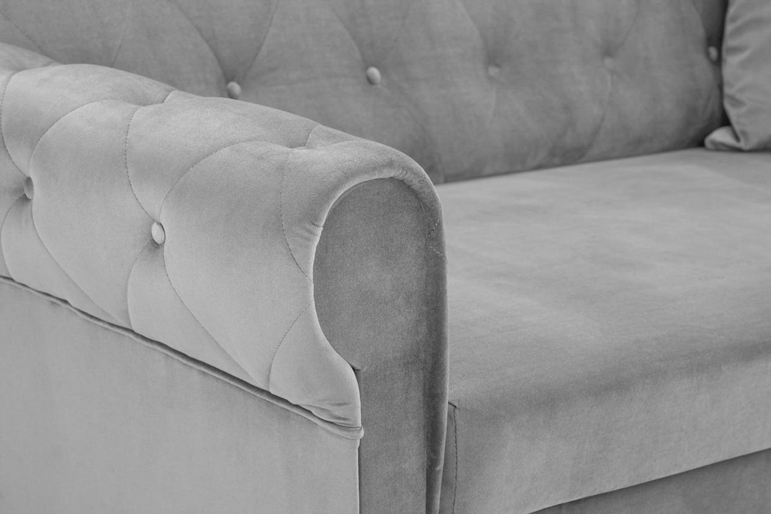 Rosalind SofaBed - Colours Plush Blue, Plush Grey or Plush Green - Available in 3 & 2 Seater