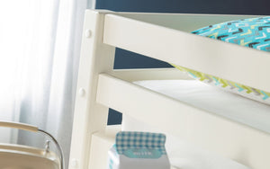 Kids Roxy Sleepstation - Low Sleeper - Available in Stone White Or Dove Grey - Mattress Option