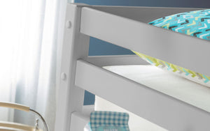 Kids Roxy Sleepstation - Low Sleeper - Available in Stone White Or Dove Grey - Mattress Option