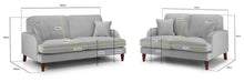 Load image into Gallery viewer, Rupert Beige Sofa - Available Corner, 4, 3,2 Seaters &amp; Armchair
