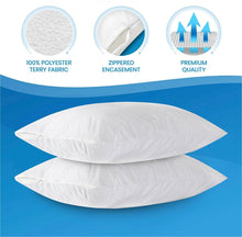 Load image into Gallery viewer, FB Water Proof Mattress Protector - Available in Single, Small Double, Double, KingSize or SuperKing
