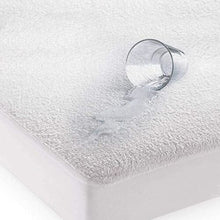 Load image into Gallery viewer, FB Water Proof Mattress Protector - Available in Single, Small Double, Double, KingSize or SuperKing
