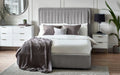 Savannah Bed With One Drawer - Grey - Available in Double or Kingsize