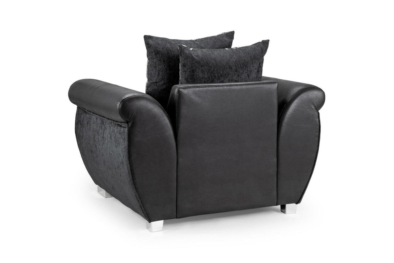 Shannon Black/Grey Sofa - Available Corner, 3 Seater, 2 Seater, Swivel Chair & Armchair