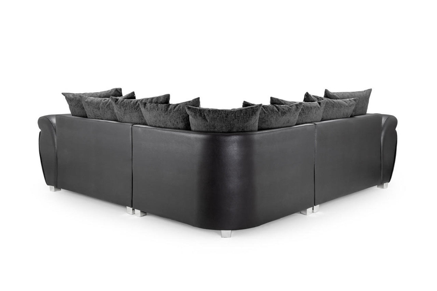 Shannon Black/Grey Sofa - Available Corner, 3 Seater, 2 Seater, Swivel Chair & Armchair