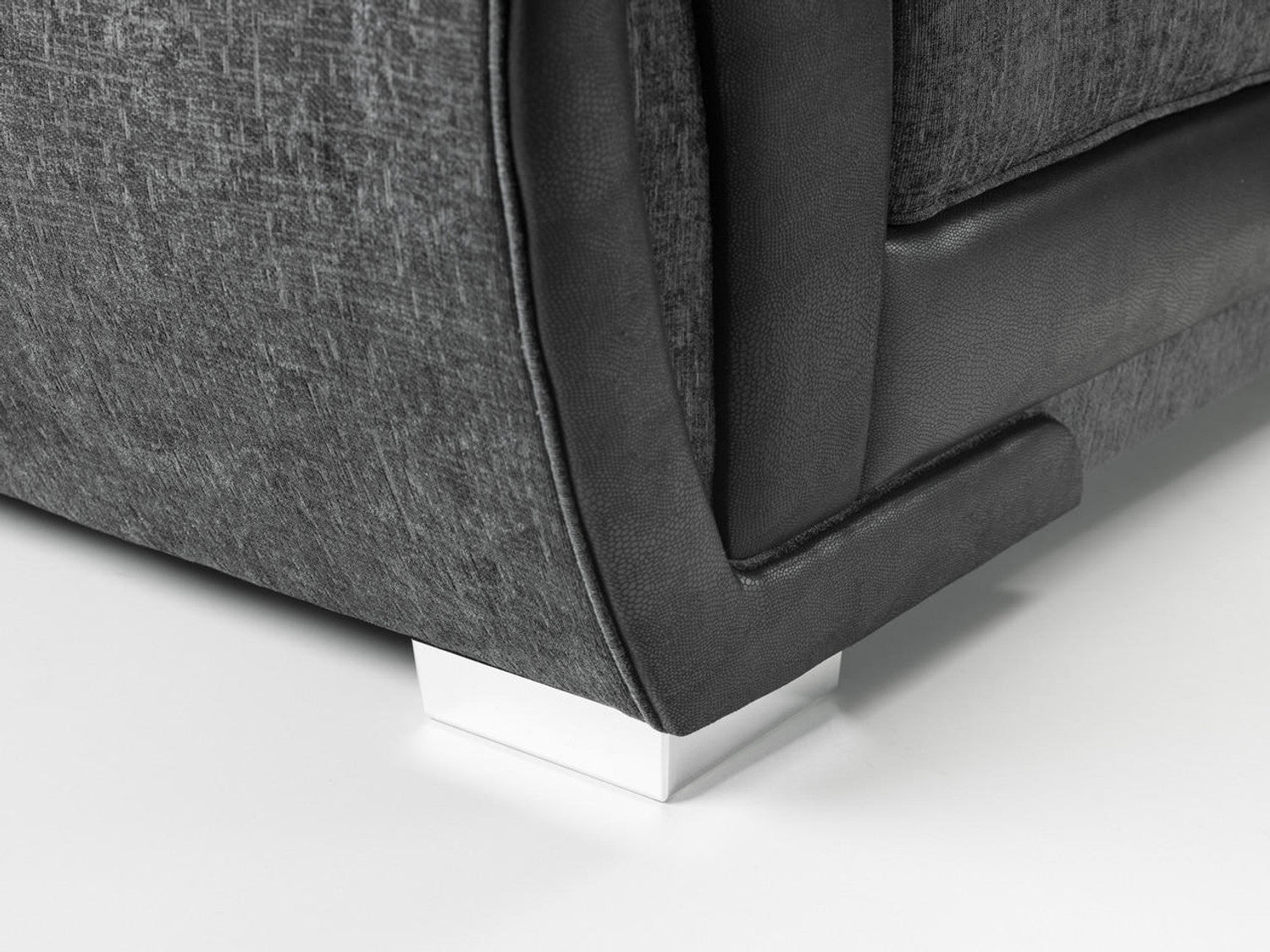 Shannon Black/Grey Sofa - Available Corner, 3 Seater, 2 Seater, Swivel Chair & Armchair