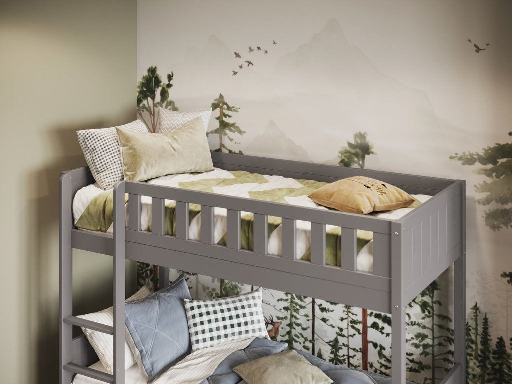 Bea Shorty Wooden Bunk Bed with Optional Trundle