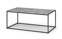 Load image into Gallery viewer, Staten Coffee Table - Concrete Finish - Available in Square or Rectangular Concrete Finish
