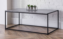 Load image into Gallery viewer, Staten Coffee Table - Concrete Finish - Available in Square or Rectangular Concrete Finish
