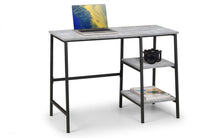 Load image into Gallery viewer, Staten Desk - Concrete Finish - 45cm D x 104cm W x 72cm H
