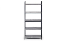 Load image into Gallery viewer, Staten Tall Bookcase - Concrete Finish - 32cm D x 63cm W x 140cm H
