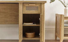 Load image into Gallery viewer, Sydney Desk - Oak  Finish
