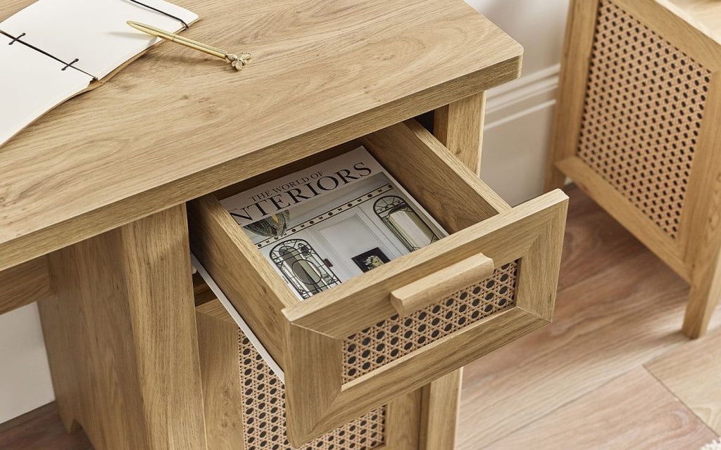 Sydney Desk - Oak  Finish