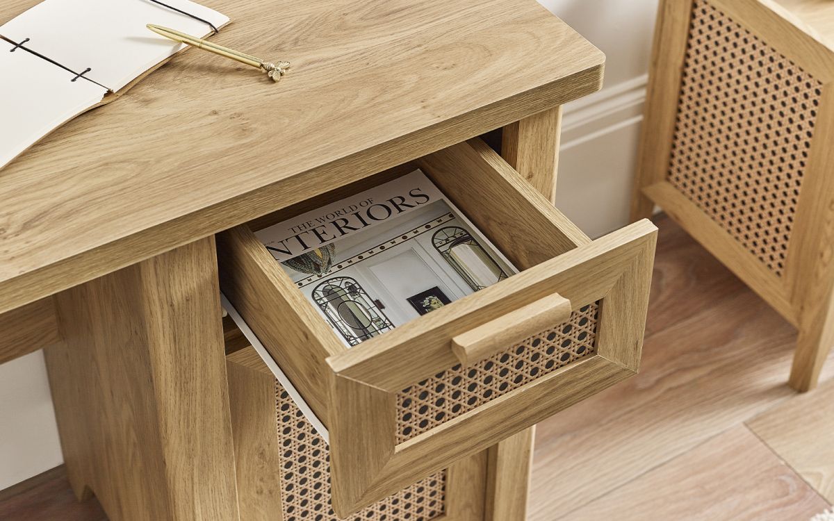 Sydney Desk - Oak  Finish