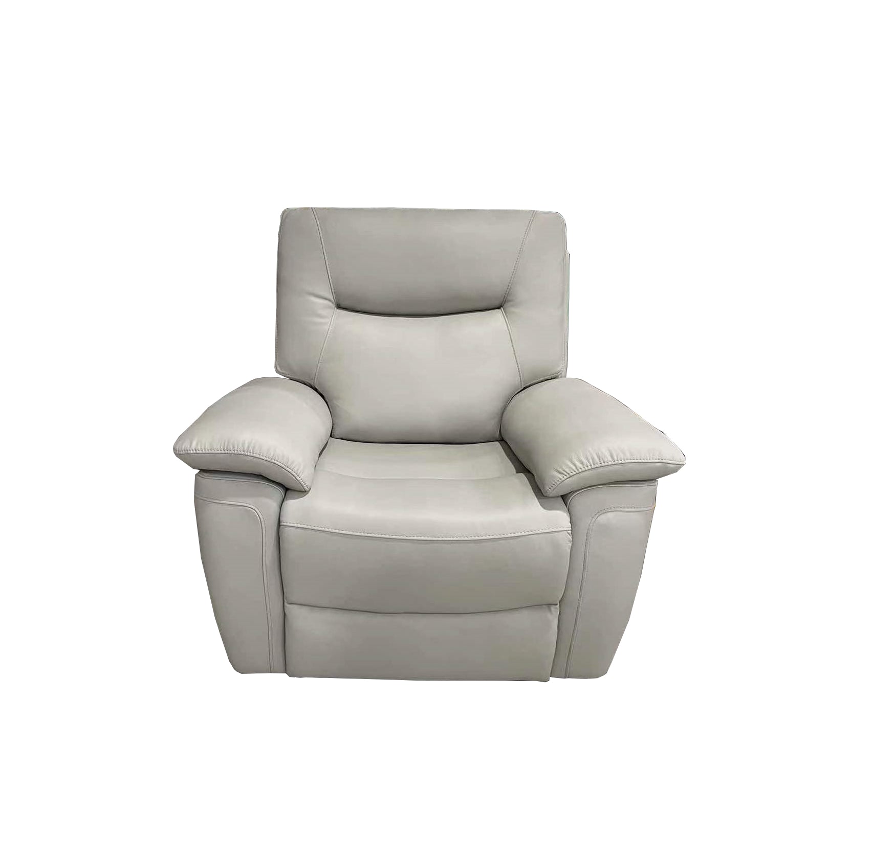 Lucia Electric/Power Recliner Sofa - Available in Black, Dark Grey, Pearl Grey or Tan