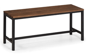 Tribeca Dining Table - Sonoma Oak or Walnut - 120cm D x 80cm W x 75cm H