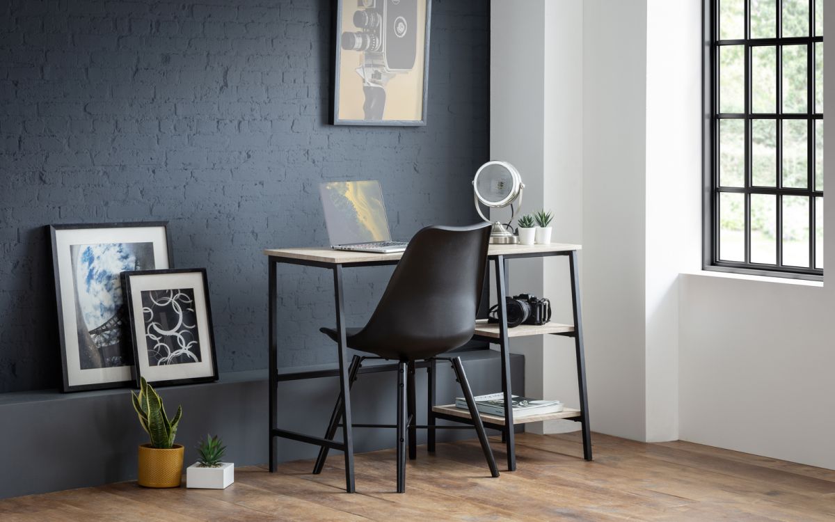 Tribeca Desk - Sonoma Oak or Walnut - 45cm D x 104cm W x 72cm H