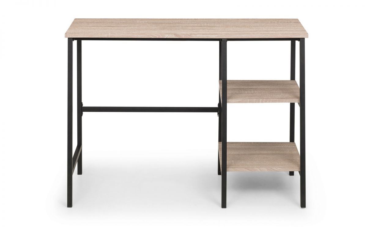 Tribeca Desk - Sonoma Oak or Walnut - 45cm D x 104cm W x 72cm H