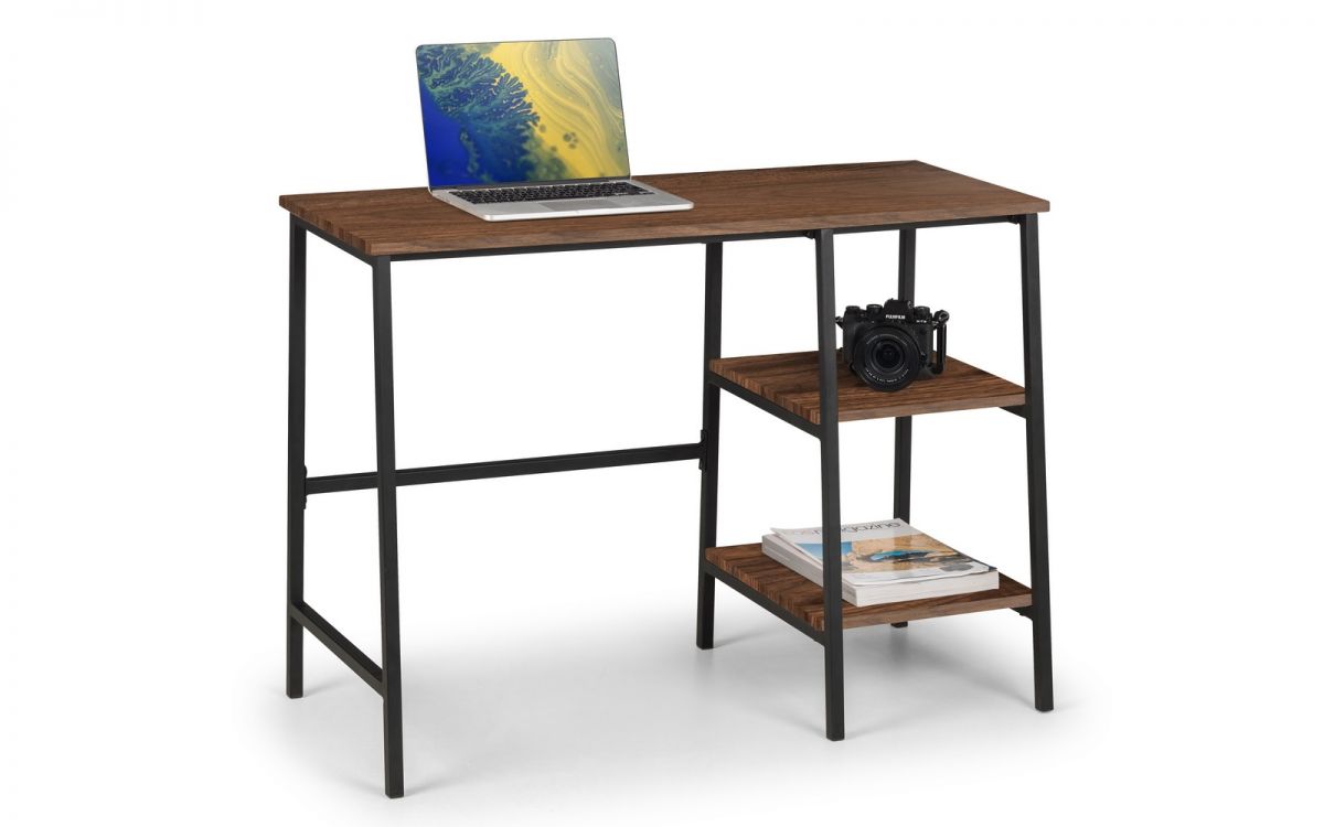 Tribeca Desk - Sonoma Oak or Walnut - 45cm D x 104cm W x 72cm H