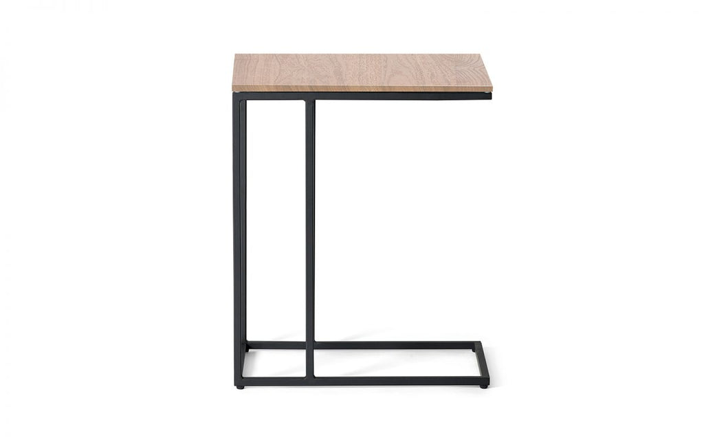 Tribeca Drinks Table - Sonoma Oak or Walnut - 50cm D x 30cm W x 60cm H