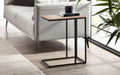Tribeca Drinks Table - Sonoma Oak or Walnut - 50cm D x 30cm W x 60cm H