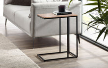 Load image into Gallery viewer, Tribeca Drinks Table - Sonoma Oak or Walnut - 50cm D x 30cm W x 60cm H
