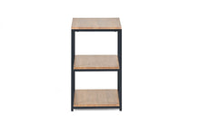 Load image into Gallery viewer, Tribeca Tall Narrow Side Table - Sonoma Oak or Walnut - 35cm D x 35cm W x 60cm H
