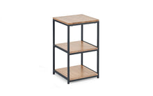 Load image into Gallery viewer, Tribeca Tall Narrow Side Table - Sonoma Oak or Walnut - 35cm D x 35cm W x 60cm H
