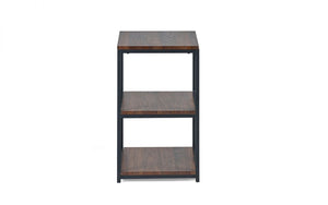 Tribeca Tall Narrow Side Table - Sonoma Oak or Walnut - 35cm D x 35cm W x 60cm H