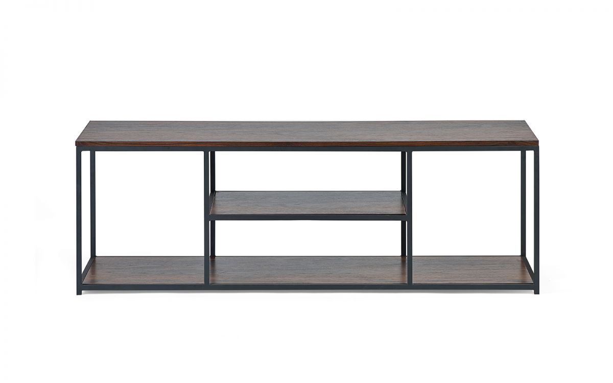 Tribeca TV Unit - Sonoma Oak or Walnut - 40cm D x 140cm W x 47cm H