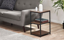 Load image into Gallery viewer, Tribeca Tall Narrow Side Table - Sonoma Oak or Walnut - 35cm D x 35cm W x 60cm H
