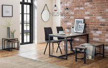 Load image into Gallery viewer, Tribeca Dining Table - Sonoma Oak or Walnut - 120cm D x 80cm W x 75cm H
