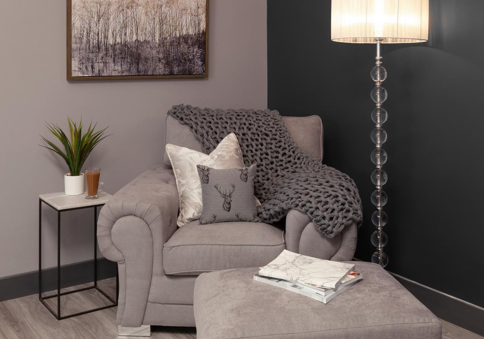 Varona Scatterback/Fullback Sofa - Black or Grey - Available Large Corner, RHF/LHF Corner, 3 Seater, 2 Seater, Swivel Chair, Armchair Or Sofa Bed