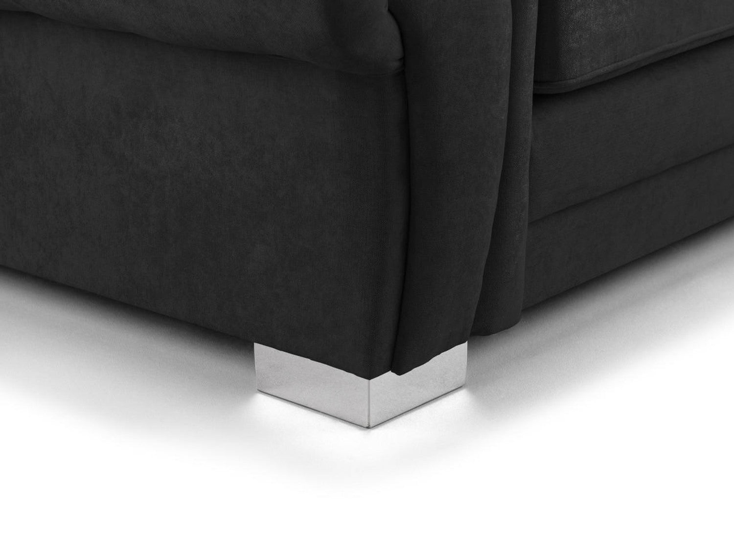 Varona Scatterback/Fullback Sofa - Black or Grey - Available Large Corner, RHF/LHF Corner, 3 Seater, 2 Seater, Swivel Chair, Armchair Or Sofa Bed