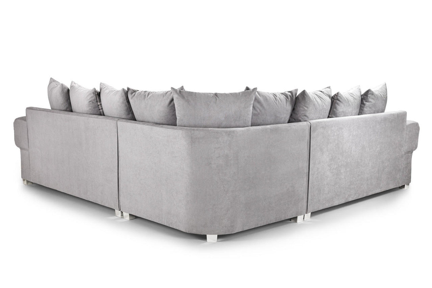 Varona Scatterback/Fullback Sofa - Black or Grey - Available Large Corner, RHF/LHF Corner, 3 Seater, 2 Seater, Swivel Chair, Armchair Or Sofa Bed