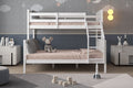Wooden Zoom Triple Bunk Bed - Grey & White