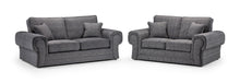 Load image into Gallery viewer, Wilcot Grey Sofa - Available Corner, 3,2, Armchair or Sofa Bed
