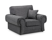 Load image into Gallery viewer, Wilcot Grey Sofa - Available Corner, 3,2, Armchair or Sofa Bed
