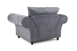 Windsor Fullback Sofa - Stone or Grey - Available in a Large Corner, LHF/RHF Corner, 4, 3, 2 Seaters & Arm Chair