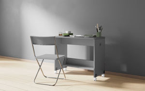 Merlin - White Pull Out Desk - Available in White or Grey