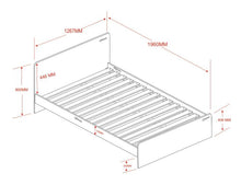 Load image into Gallery viewer, Wizard Bed Small Double - Available in White Or Grey
