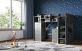 Merlin Junior Mid High Cabin Station - Available in White or Grey