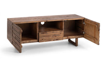 Load image into Gallery viewer, Woburn Rustic Media Unit - RECYCLED/RECLAIMED Pine - Colour Cashew
