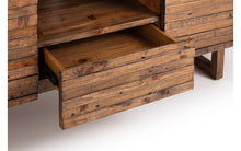 Load image into Gallery viewer, Woburn Rustic Media Unit - RECYCLED/RECLAIMED Pine - Colour Cashew
