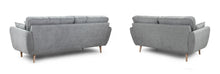 Load image into Gallery viewer, Zinc Sofa -  Grey Fabric - Available in Large Corner, 3+2 &amp; Armcahir
