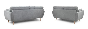 Zinc Sofa -  Grey Fabric - Available in Large Corner, 3+2 & Armcahir