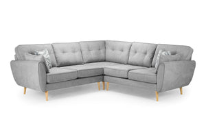 Zinc Sofa -  Grey Fabric - Available in Large Corner, 3+2 & Armcahir